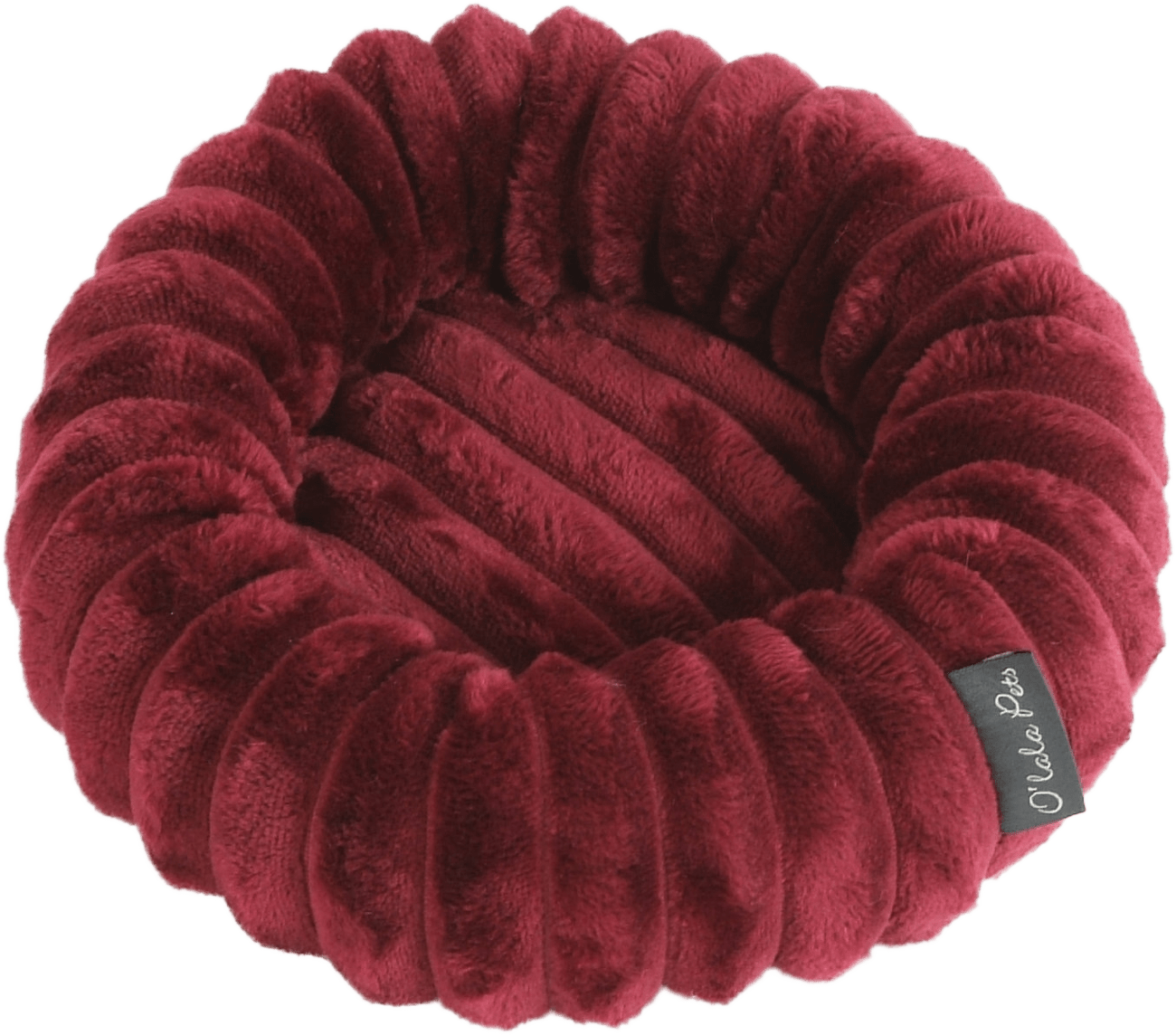 Pelíšek I Love Pets pro hlodavce 20 cm vínový
