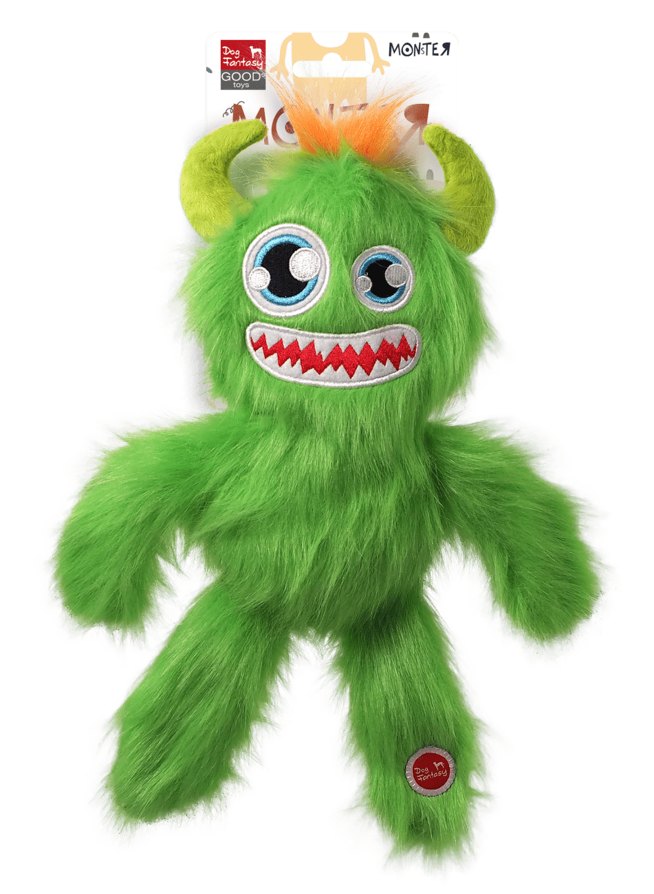 Dog Fantasy Monsters pískacie strašidlo hračka zelená 35 cm