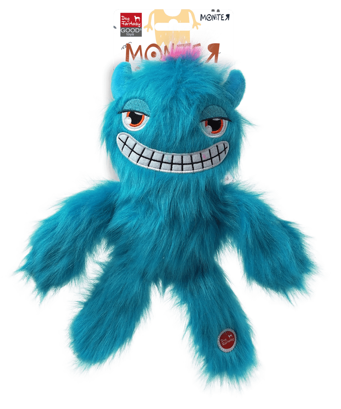 Dog Fantasy Monsters pískacie strašidlo hračka modrá 35 cm