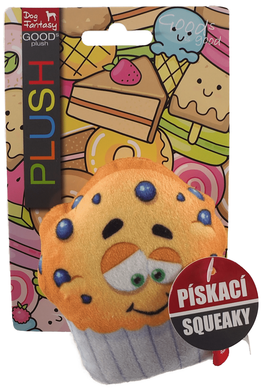 Dog Fantasy Hračka muffin 10cm