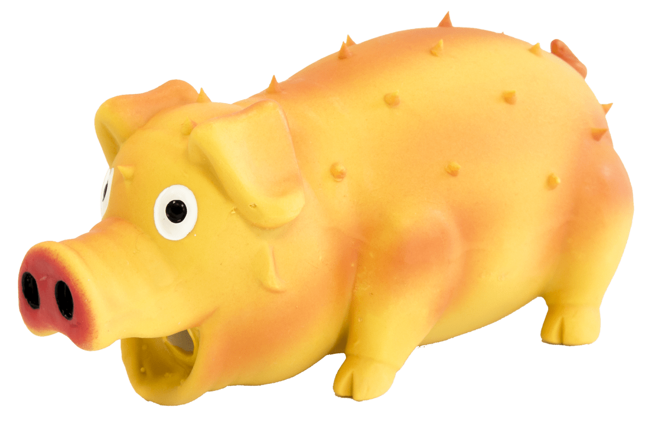 Hračka Dog Fantasy Latex pískajúca prasa 10 cm
