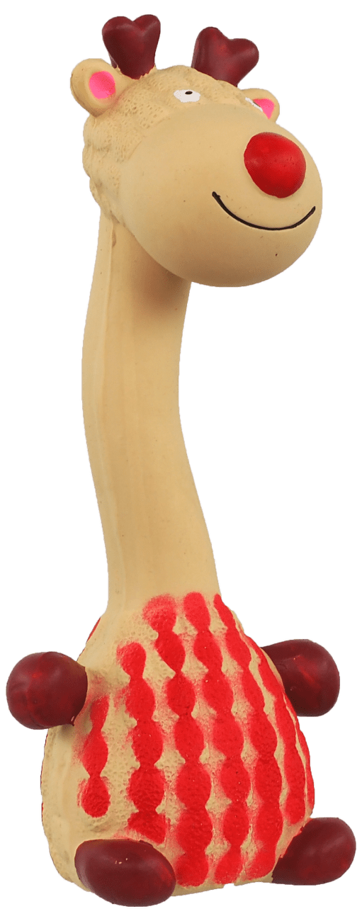 DF hračka Latex žirafa mix 20cm