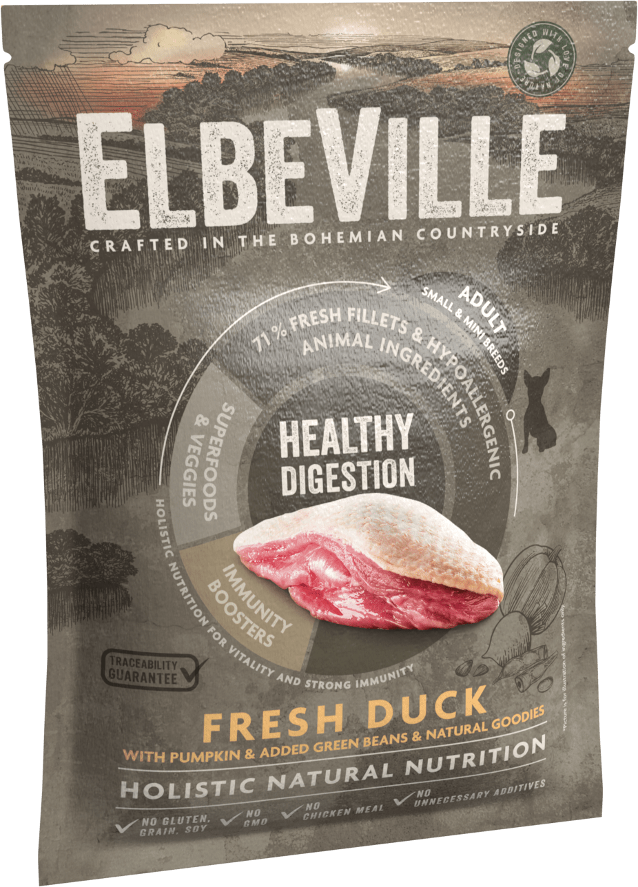 VZORKA Elbeville Adult Mini Healthy Digestion Fresh Duck 100 g