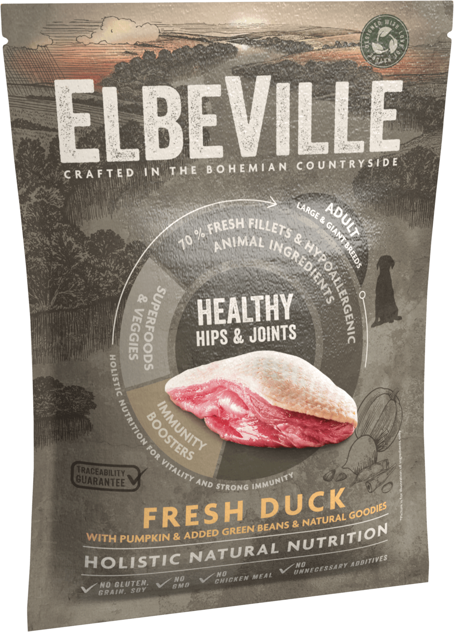 VZORKA Elbeville Adult Large Fresh Duck Healthy Hips and Joints 100 g