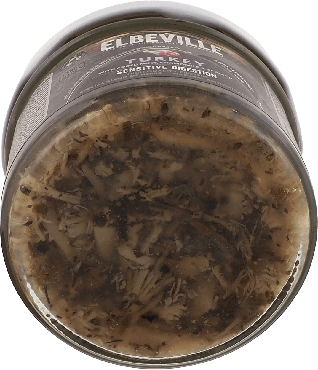 Elbeville dog krmivo v skle Sensitive Digestion morka s mätou 220 ml