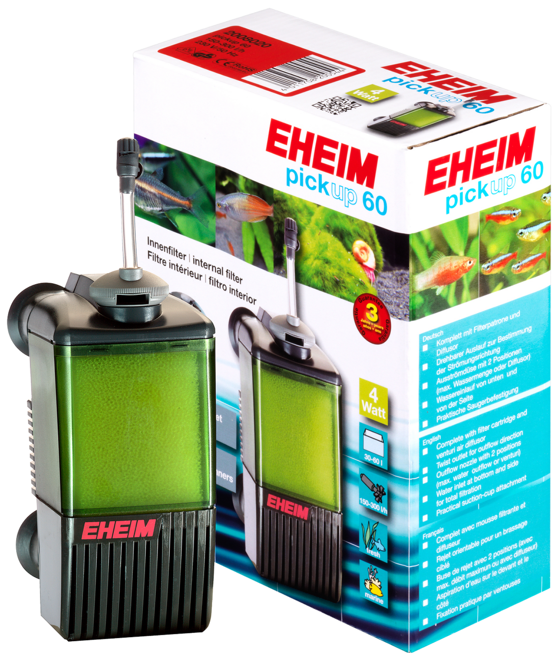 Eheim filter vnutorny Pickup 60, 150-300l/h