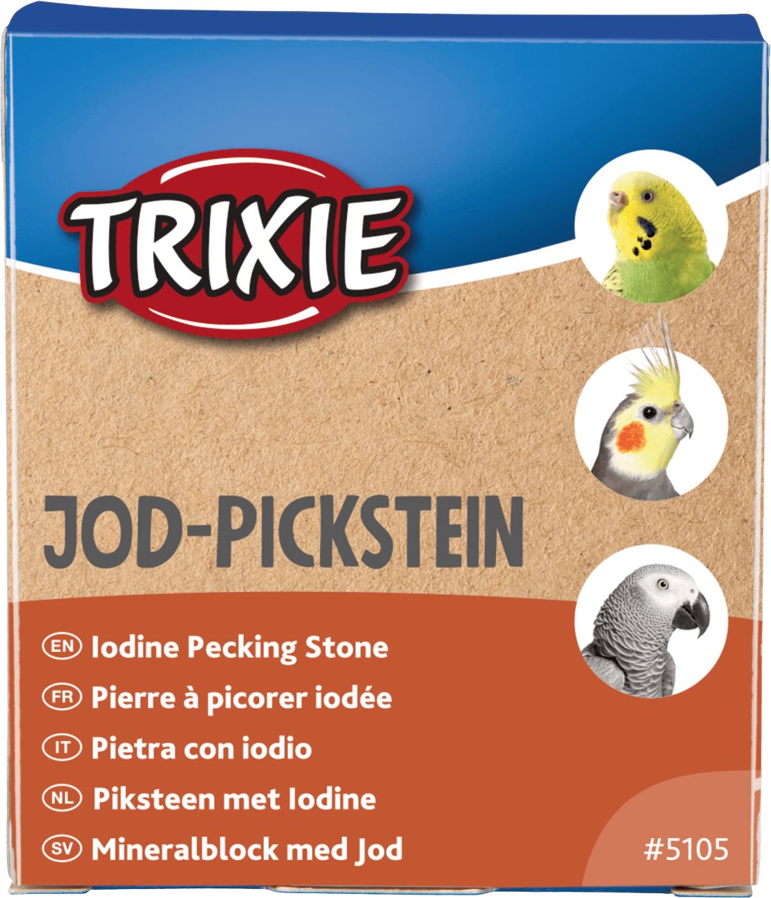 Trixie Minerálny kameň pre vtáky s morskými riasami (a s jódom) cca 120 g