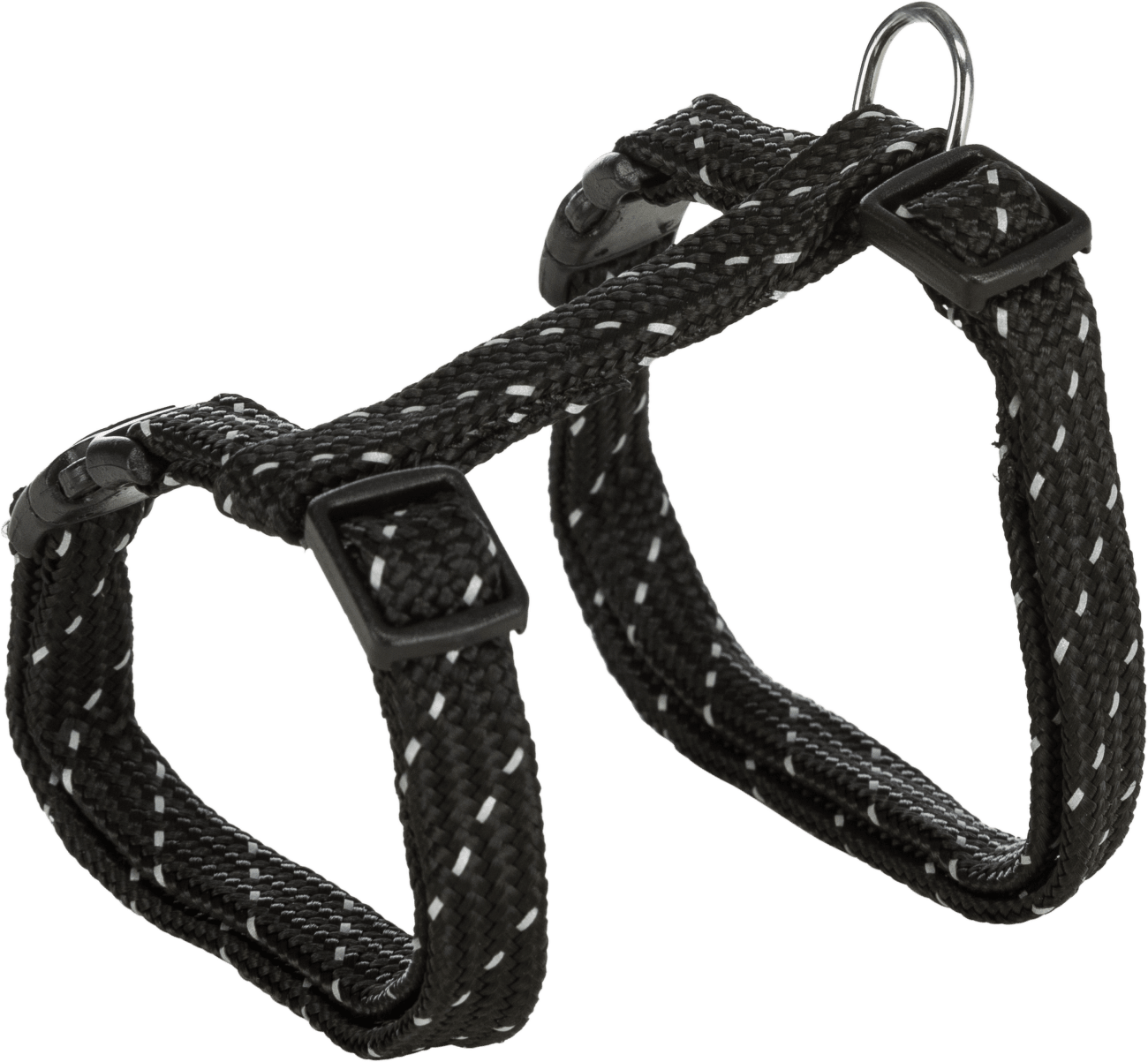 Postroj pre macku s voditkom, Reflexny, nylon