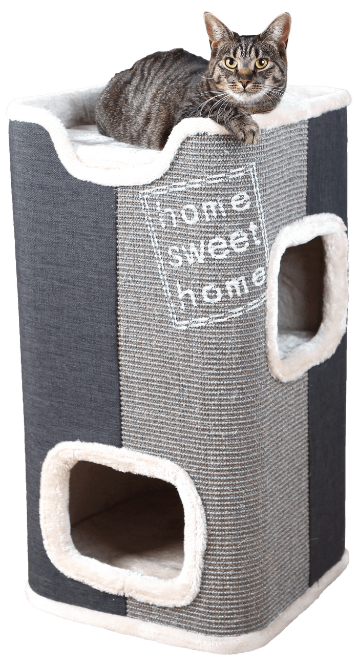 Trixie Jorge Cat Tower Škrabadlo 78cm antracitovo-šedá