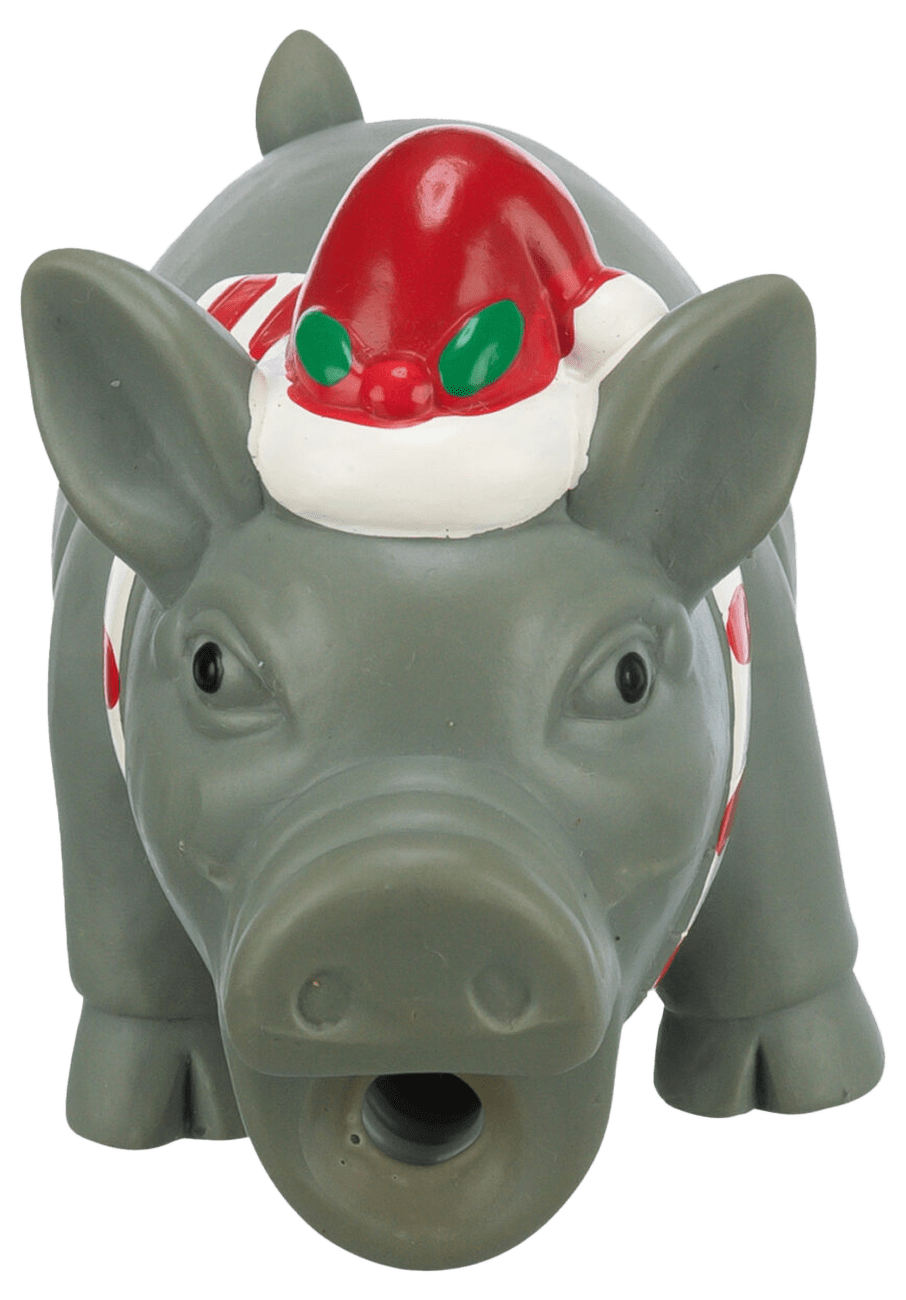 Trixie Xmas hračka prasa latex 16 cm