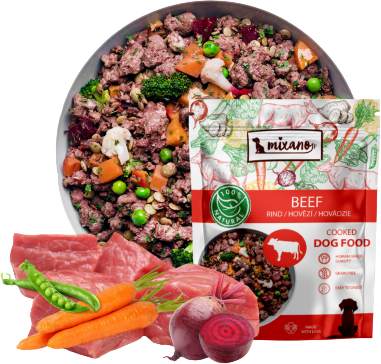 Mixano do špajze hovädzie 300 g