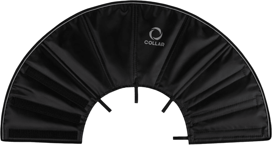 Wau Dog Golier nylon tvrdý 3, 32-38 cm, 15,5 cm