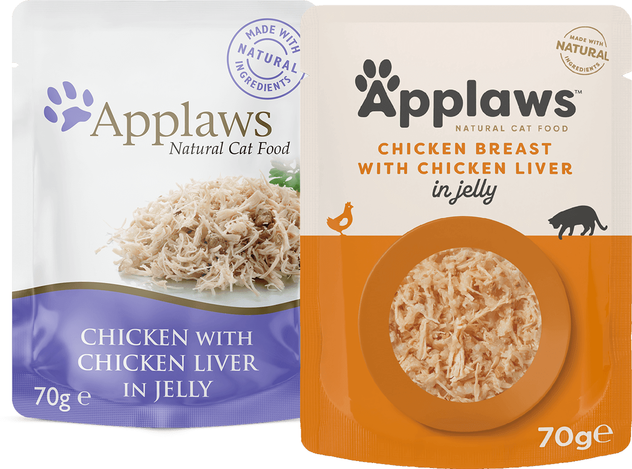 Kapsicka Applaws Cat chicken with liver in jelly 70g