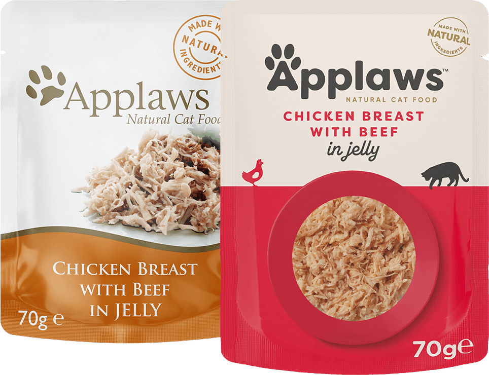 Kapsicka Applaws Cat chicken with beef in jelly 70g