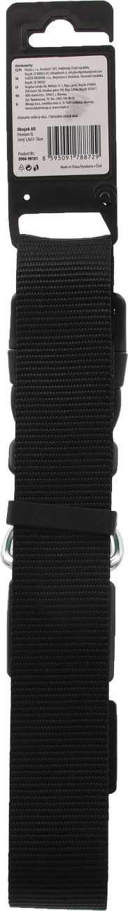 Obojok AD Premium XL cierny 3,8x51-78cm