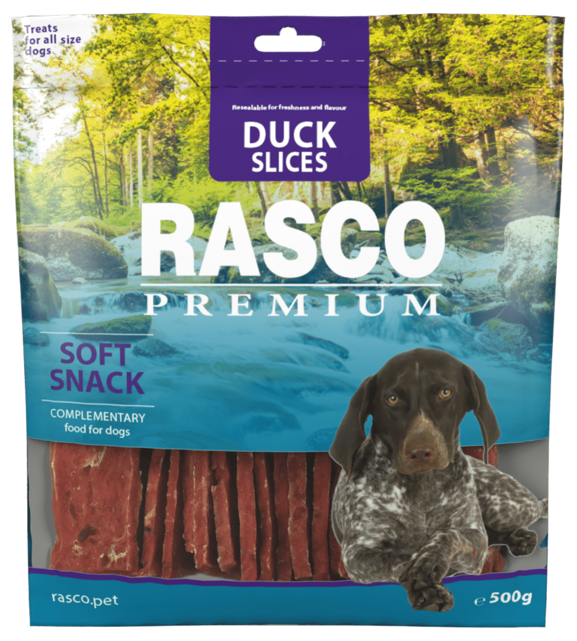 RASCO Prem. poch. plátky kačacieho mäsa 500g
