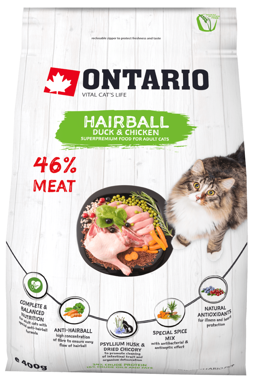 Ontario Cat Hairball 0,4kg