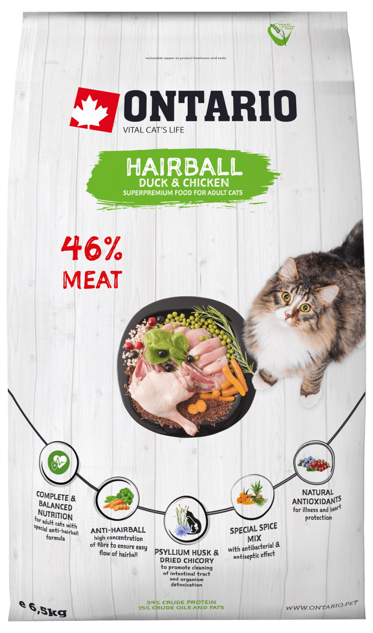 Ontario Cat Hairball 6,5kg