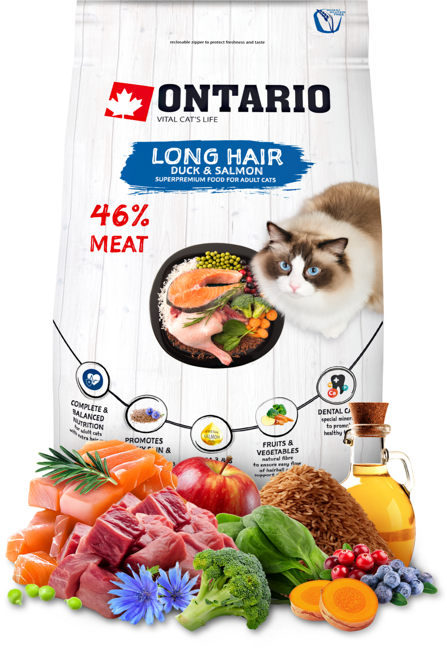 Ontario Cat Longhair 0,4kg