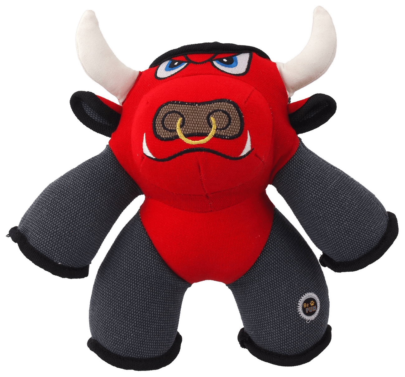 BeFUN ANGRY hračka pre šteňatá býk, 25 cm