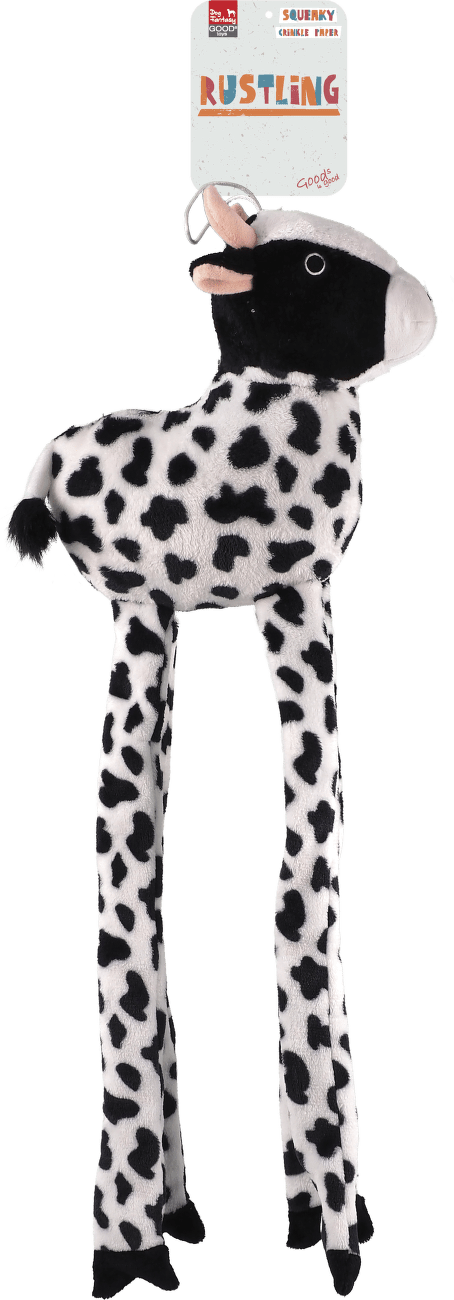 Dog Fantasy hračka Jumbo krava pískacia a šuštiaca 90 cm