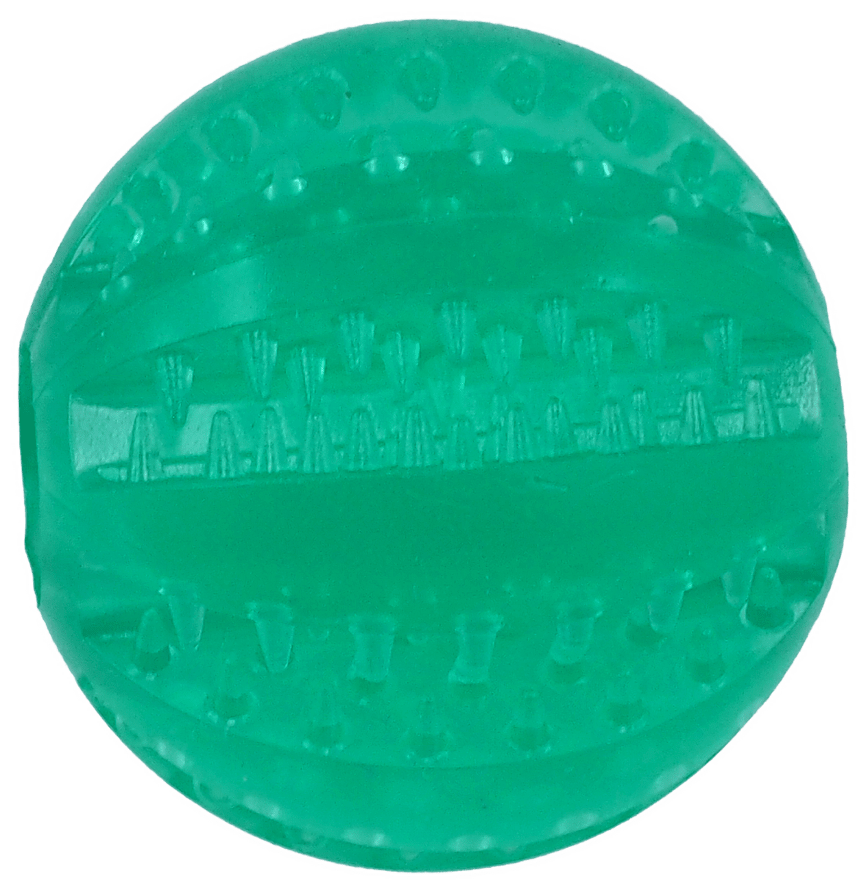Dog Fantasy loptička Dental Mint zelená 5 cm