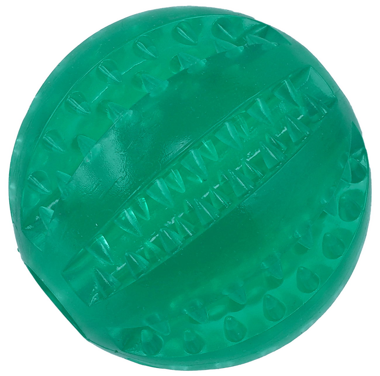 Dog Fantasy loptička Dental Mint zelená 7 cm
