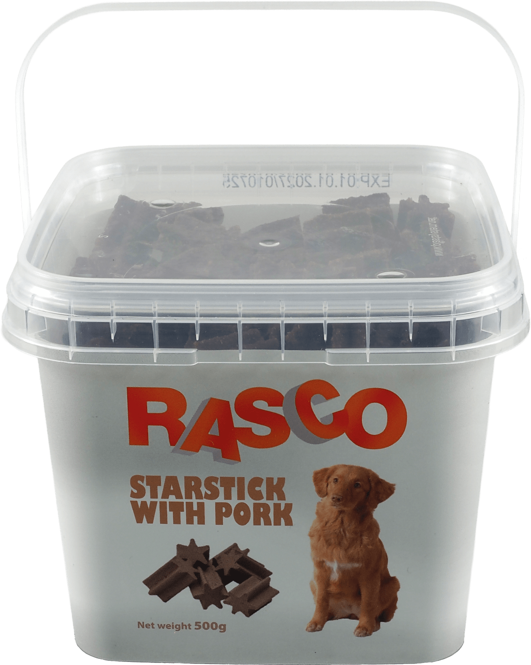 Pochutka Rasco tyčinky v tvare hviezdy 3cm 500g