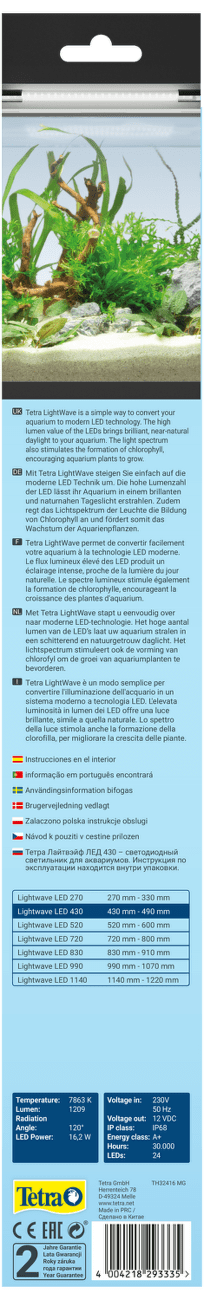 Tetra Osvetlenie LightWave LED 430