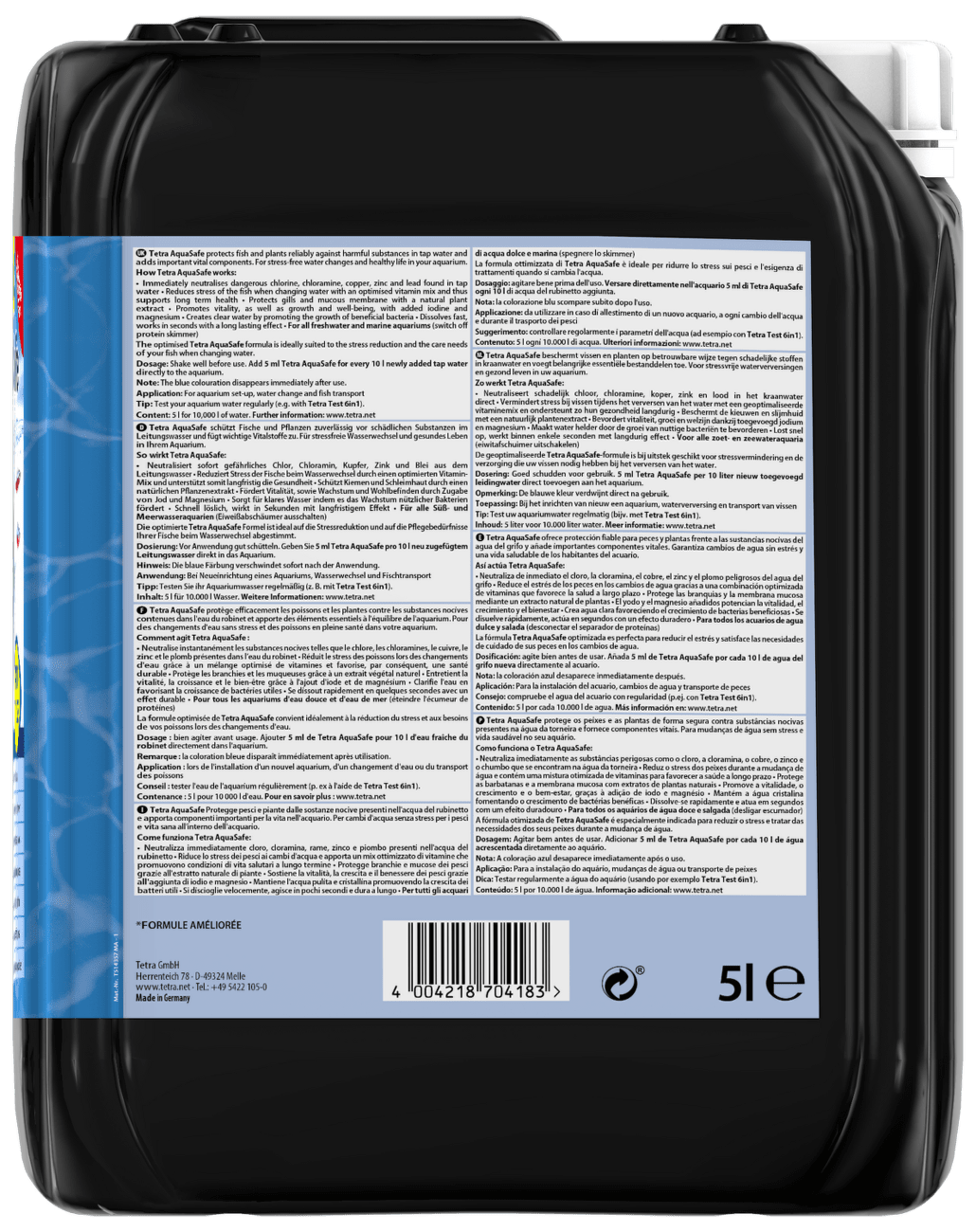 TetraAqua AquaSafe 5L uprava vody