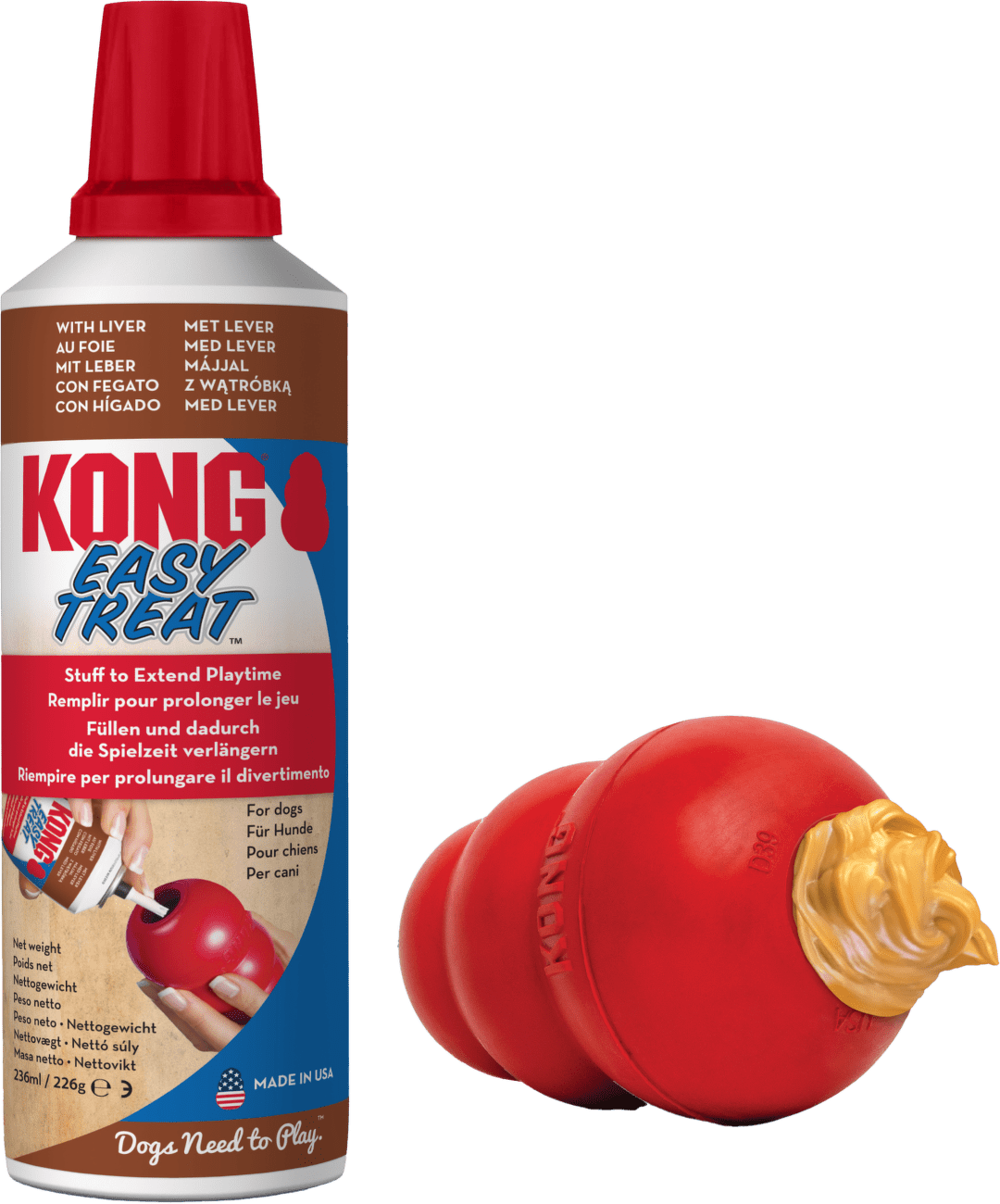 Kong pečeňová pasta v spreji 226g