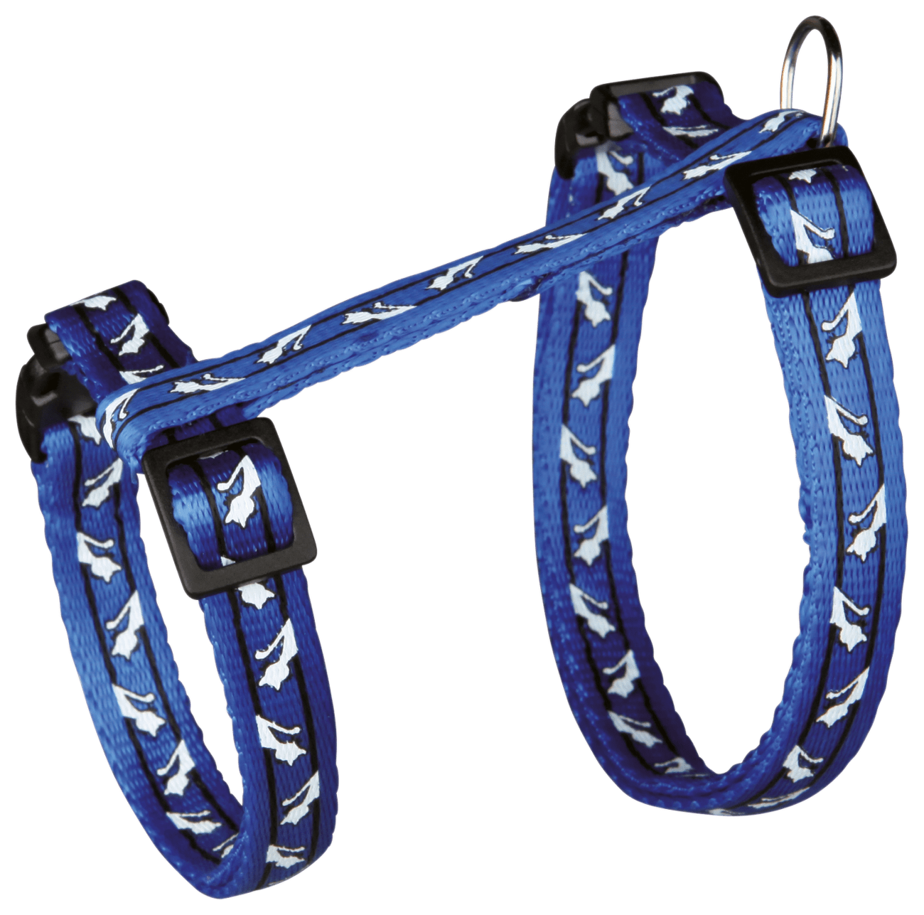 Postroj s vodidlom pre mačky nastaviteľný Trixie 27-46cm * 10mm * 1,2m