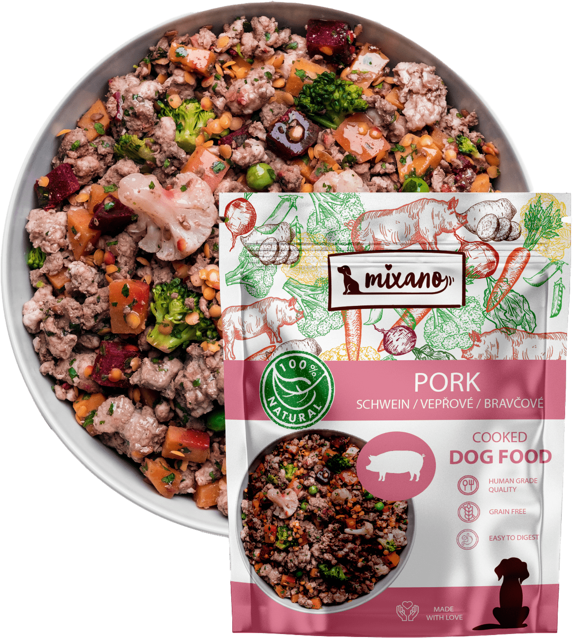 Mixano do špajze Bravčové 300 g