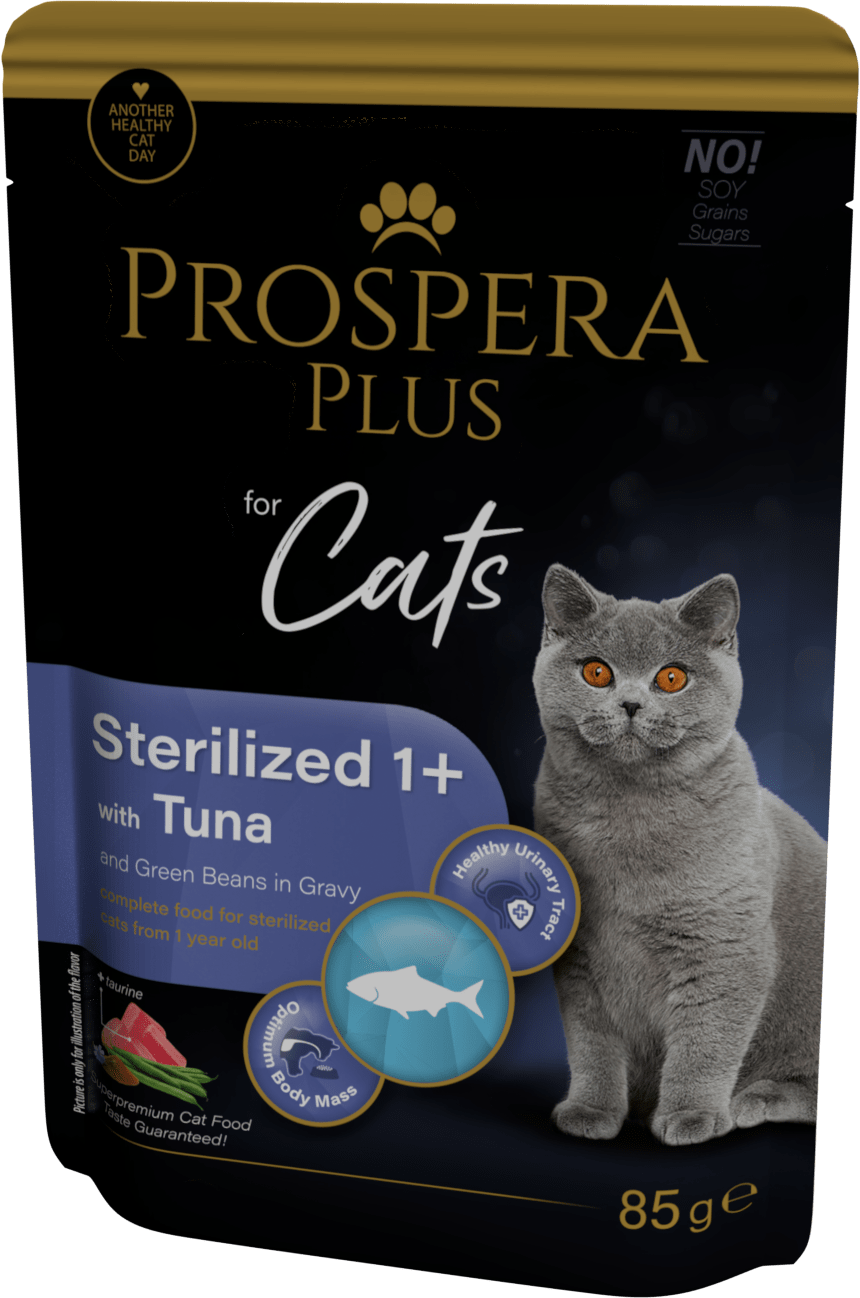 Prospera cat kapsička Adult Sterilized tuniak s fazuľkami 85 g
