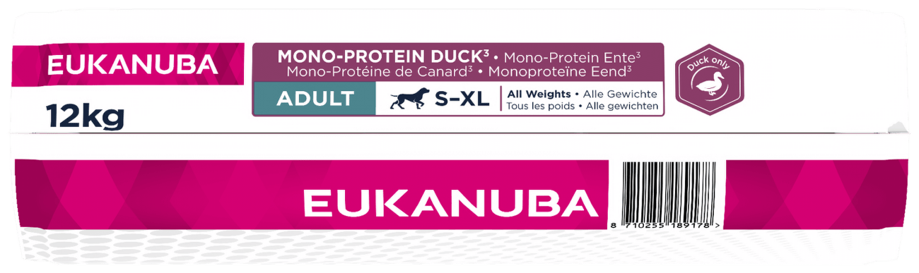 Eukanuba adult mono protein kačka12 kg