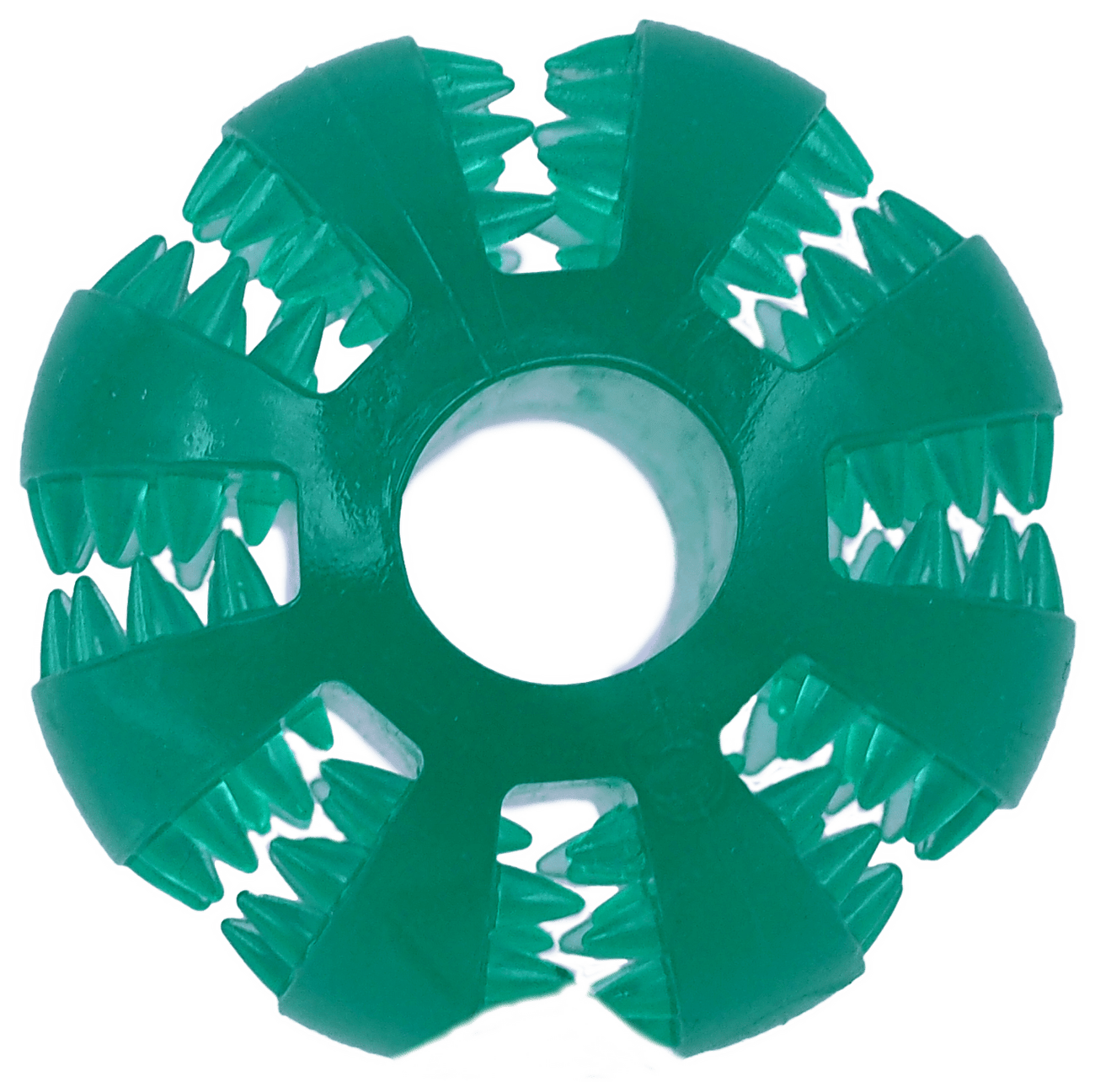 Dog Fantasy loptička Dental Mint zelená 6 cm