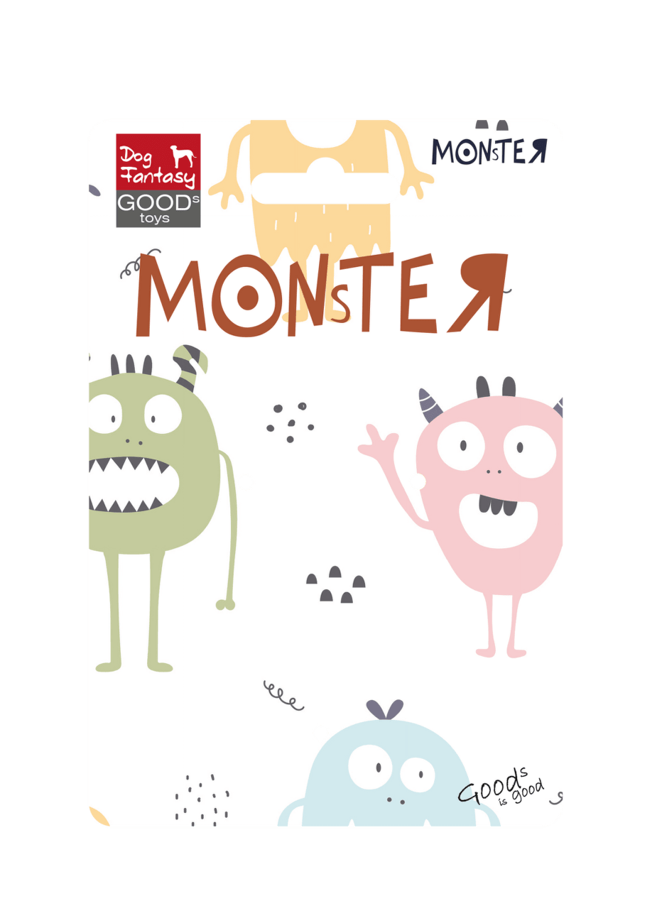 Dog Fantasy Monsters pískacie strašidlo hračka zelená 35 cm