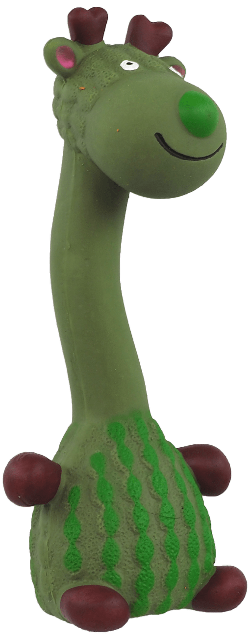 DF hračka Latex žirafa mix 20cm