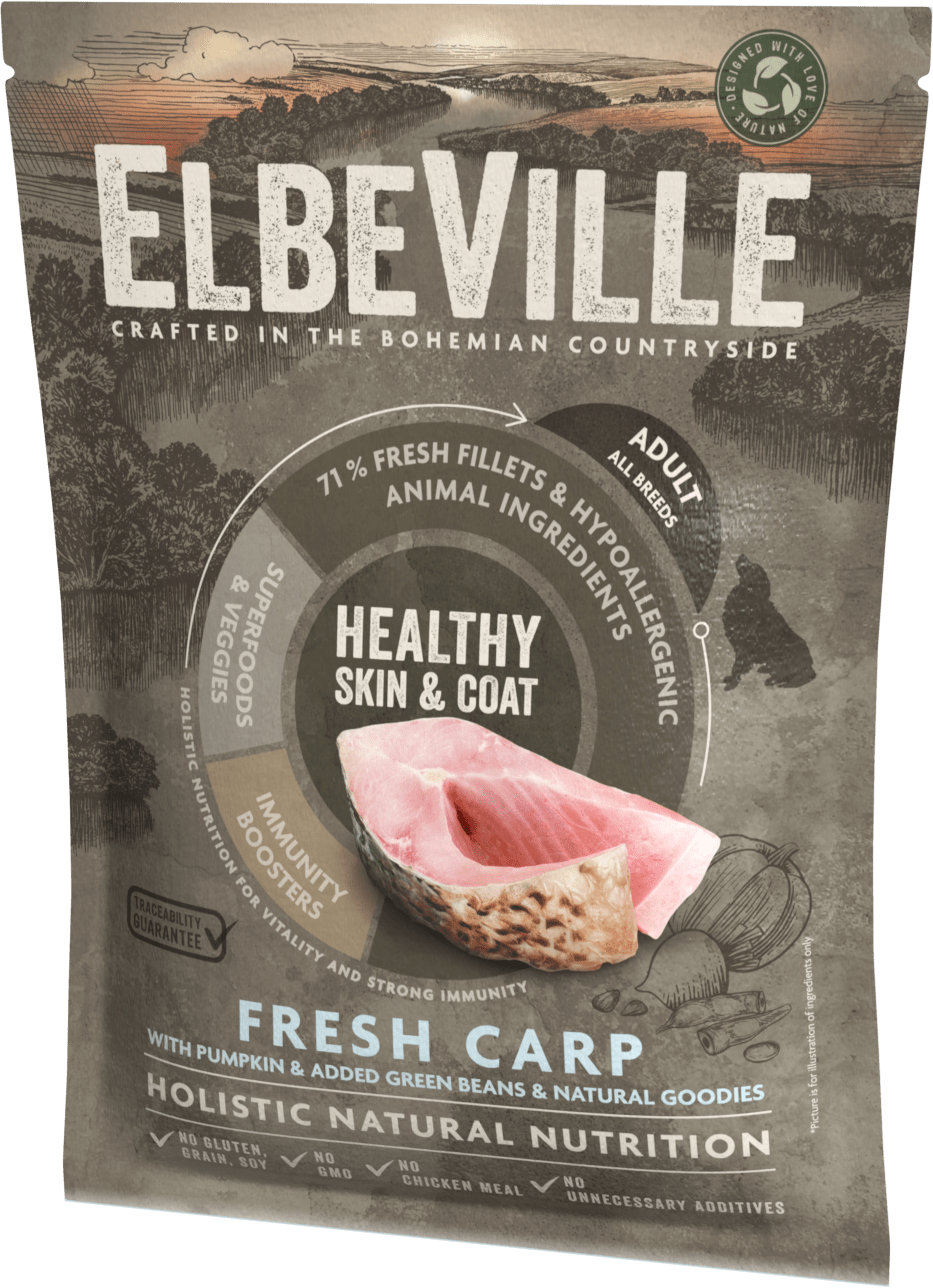 VZORKA Elbeville Adult All Breeds Fresh Carp Healthy Skin & Coat 100 g