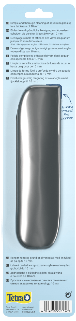 Tetra magnet čistiaci Flat L
