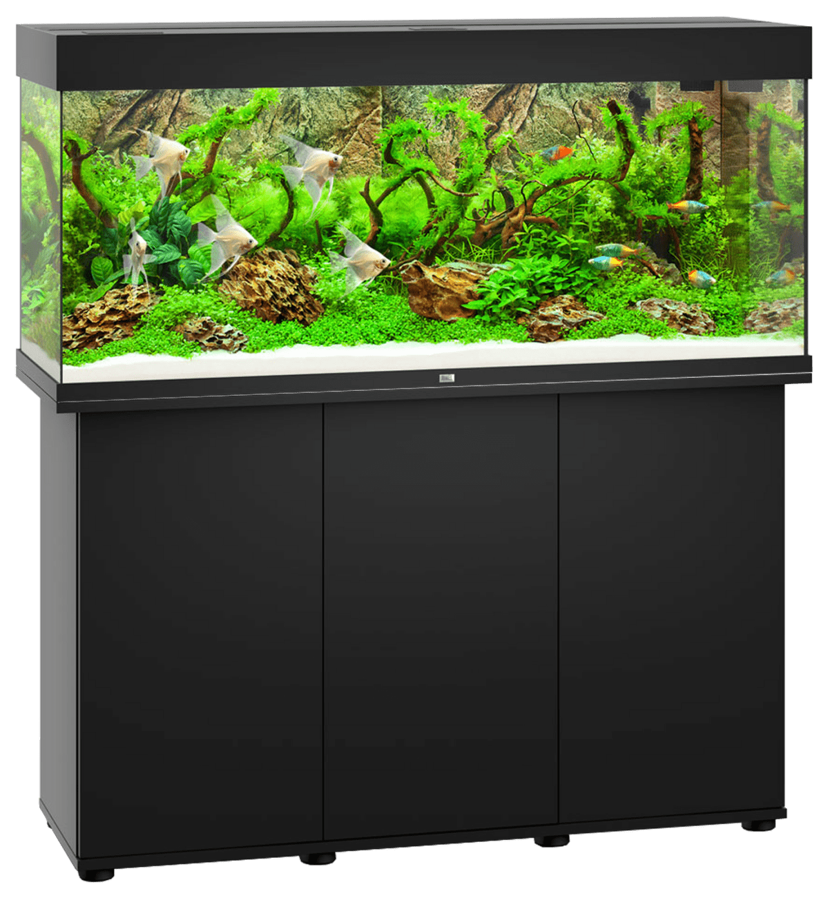 Juwel akvárium set Rio LED 240 čierne 121 x 41 x 55 cm 240 l
