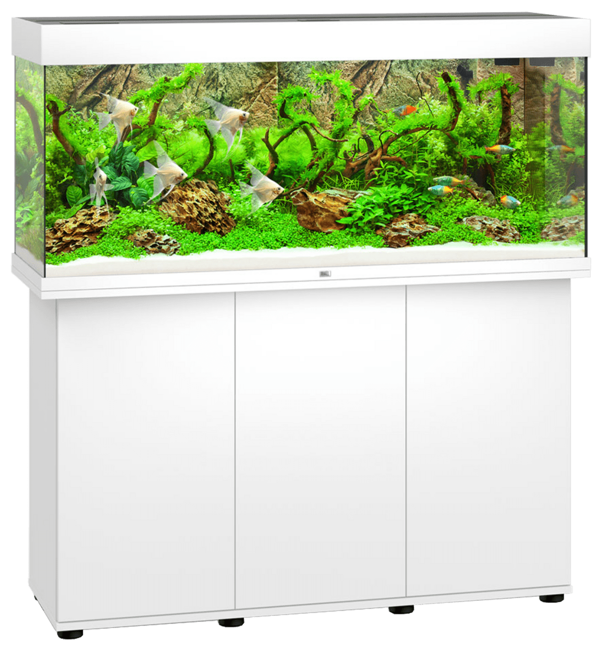 Juwel akvárium set Rio LED 240 biele 121 x 41 x 55 cm 240 l