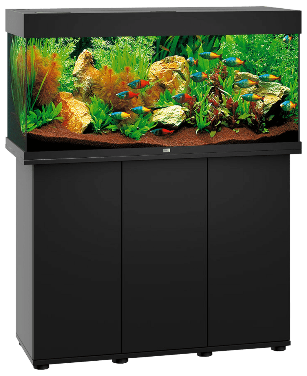 Juwel akvárium set Rio LED 180 čierne 101 x 41 x 50 cm 180 l