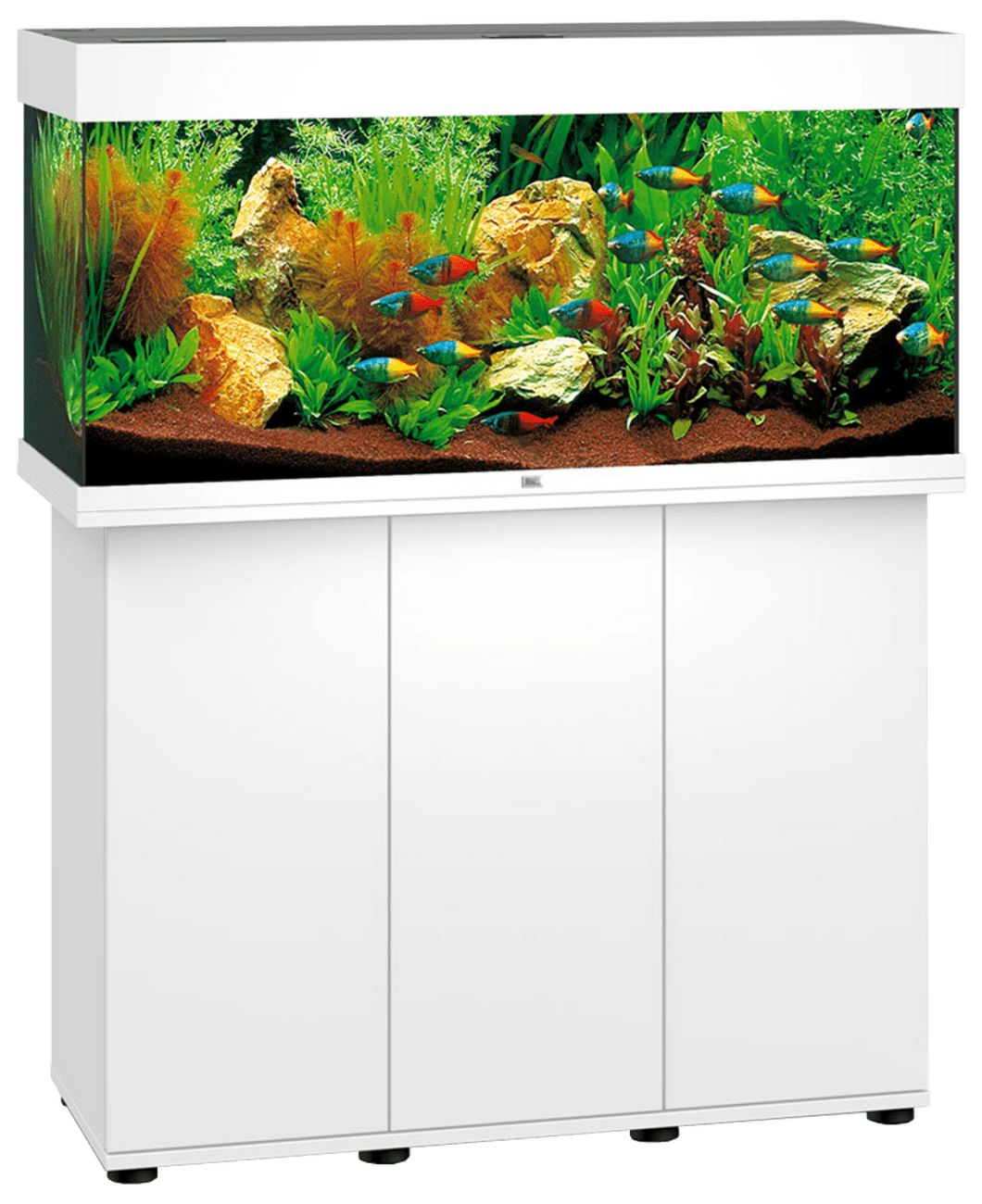 Juwel akvárium set Rio LED 180 biele 101 x 41 x 50 cm 180 l