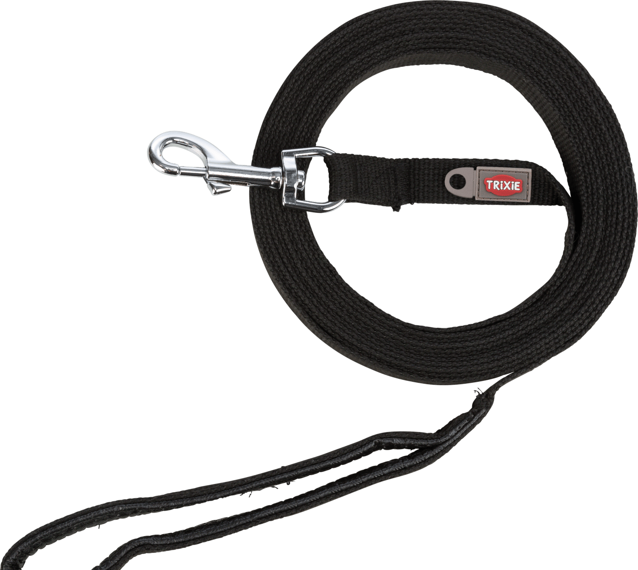 Trixie vodítko stopovacie 5m / 20 mm  čierne