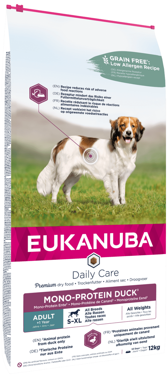 Eukanuba adult mono protein kačka12 kg