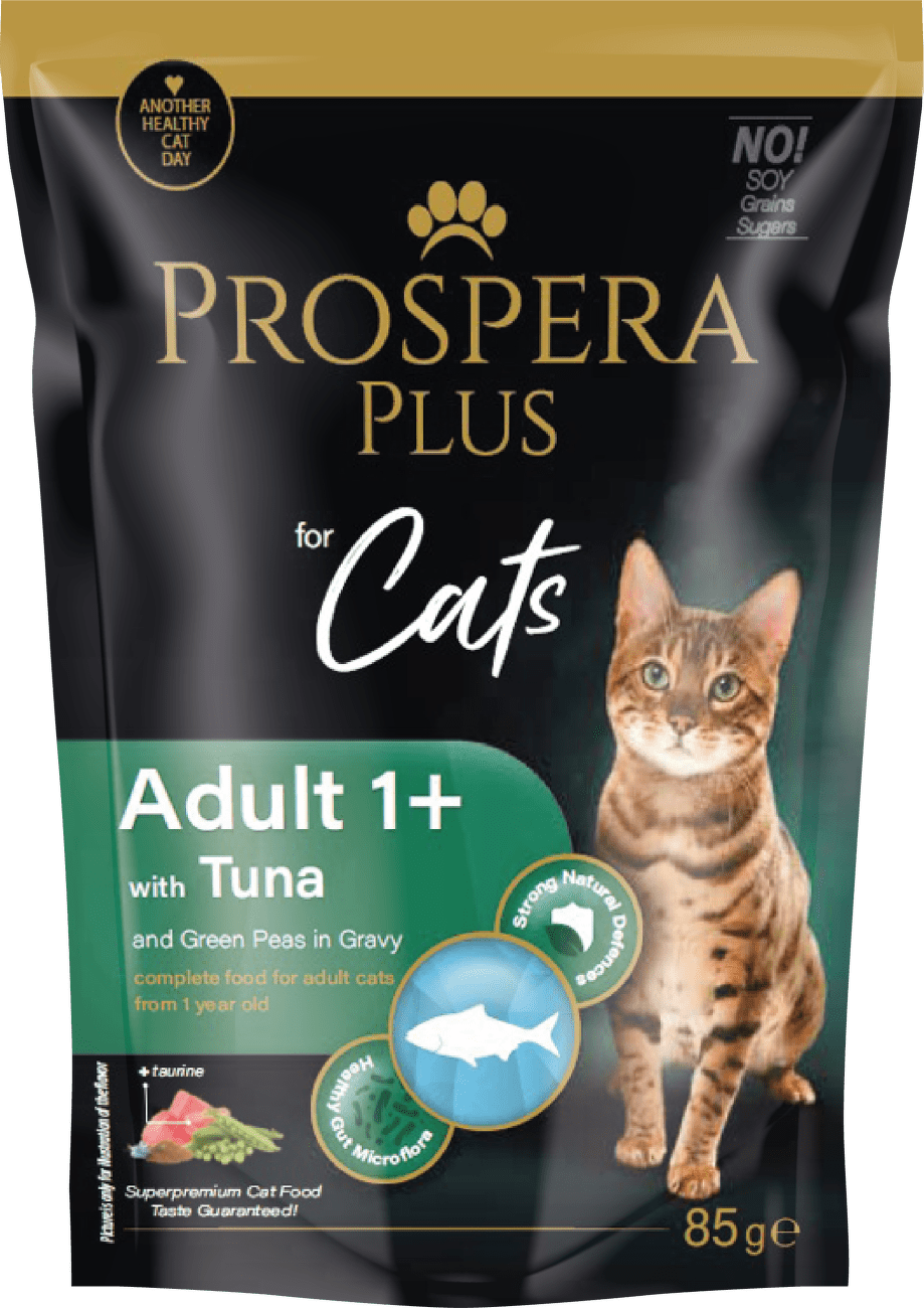 Prospera cat kapsička Adult tuniak s hráškom 85 g