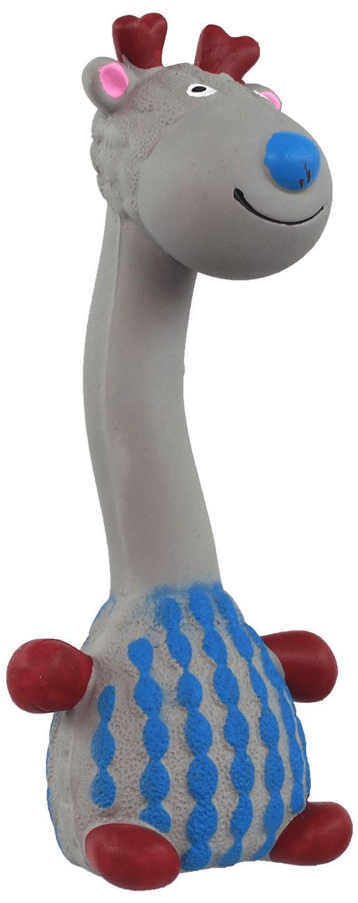 DF hračka Latex žirafa mix 20cm