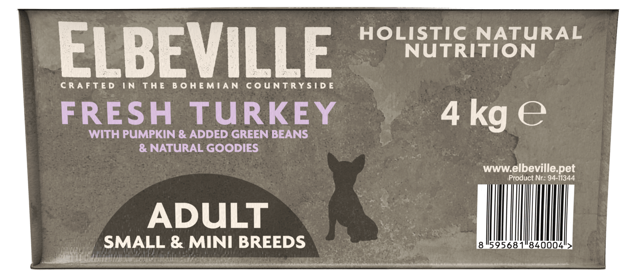ELBEVILLE granuly Adult Mini Fresh Turkey Fit and Slim Condition 4kg