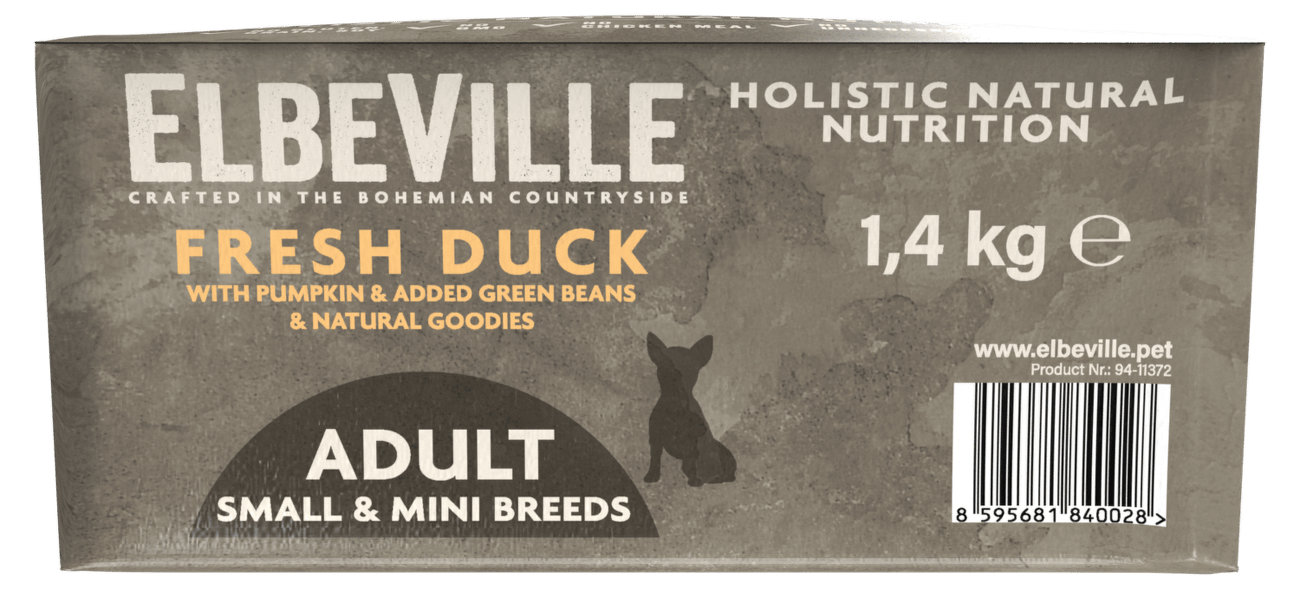 ELBEVILLE granuly Adult Mini Fresh Duck Healthy Digestion 1,4kg
